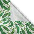 thumbnail image 6 of Ambesonne Botanical Valance & Curtain, Tropical Rainforest Art, 55"x36", White Forest Green Green, 6 of 7