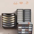 thumbnail image 2 of Cajón de armario para dormitorio, organizador de ropa interior, calcetines, sujetador, cajas de almacenamiento de ropa, armario, organizador de ropa, pantalones, calcetines, 2 of 5