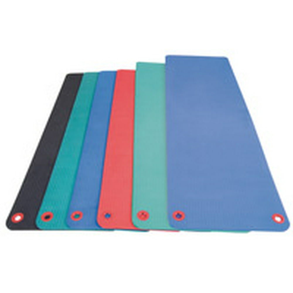 Aeromat Elite Workout Mat with Eyelets, 24" x 72" x 0.5", Phthalate
