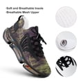 thumbnail image 4 of Spring Summer Forest Walking Shoes for Men Woman Lightweight Tennis Fashion Elastic Sports Shoes Cushion Basketball Shoes, 4 of 7