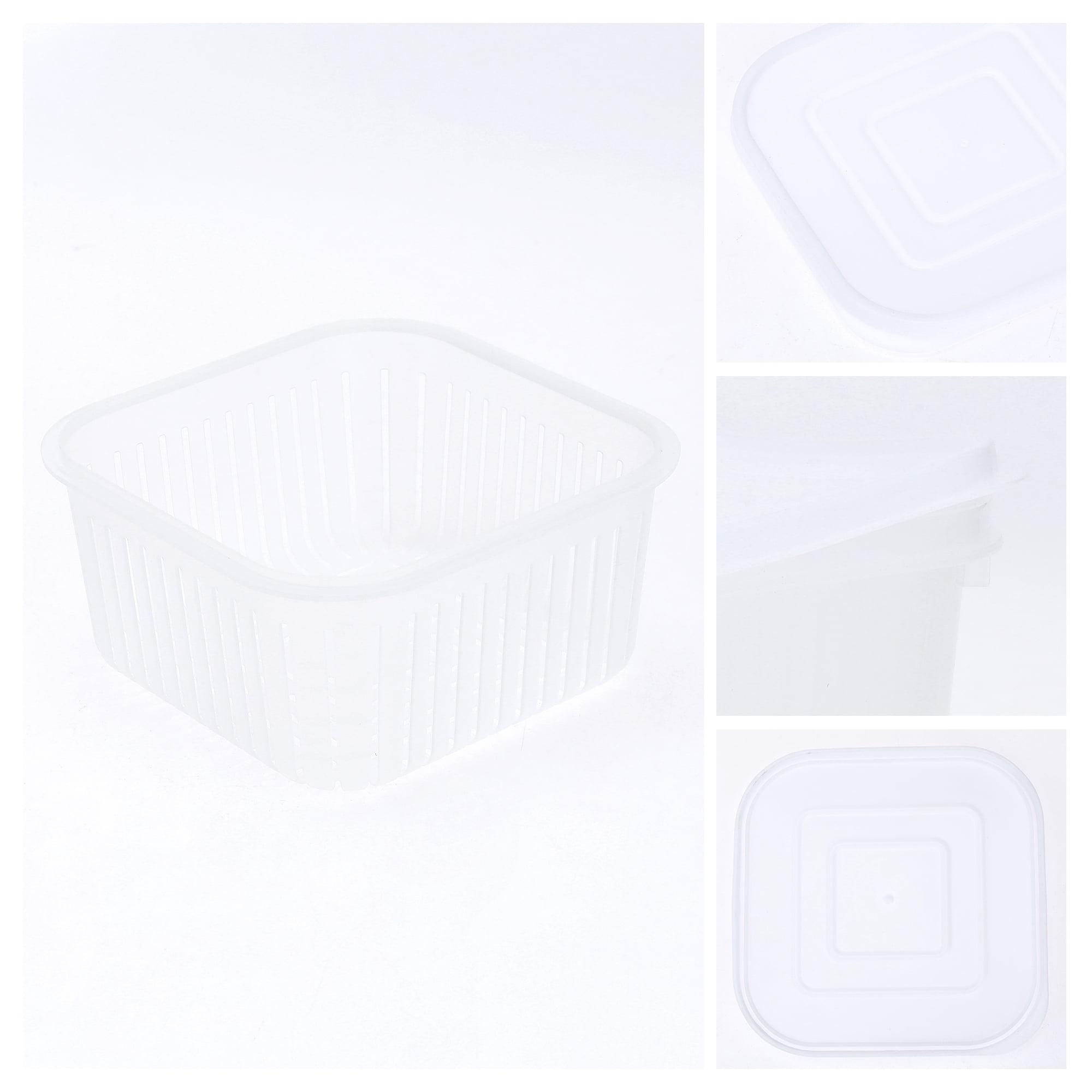 Unique Bargains Food Storage Containers Meal Prep Food Containers 10 Packs White