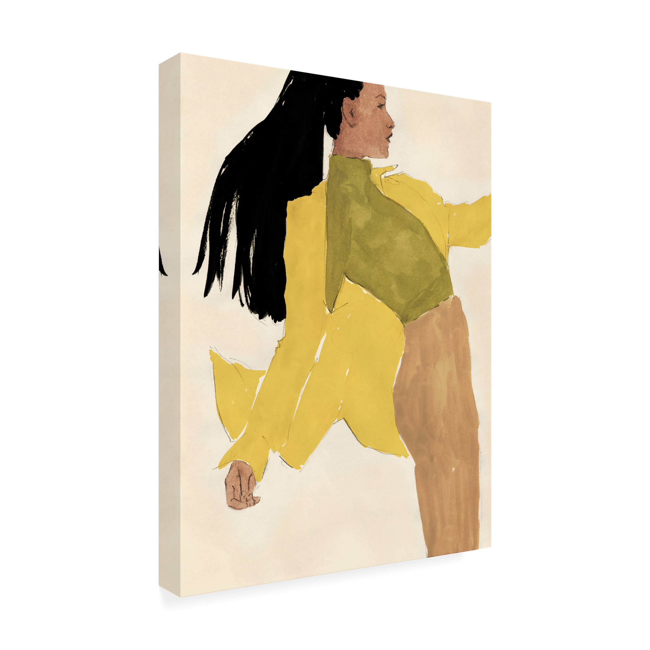 Trademark Fine Art Victoria Barnes  Fashion Maven III Canvas Wall Art