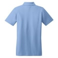 thumbnail image 3 of Mafoose Female Shortsleeve Activewear Stain-Release Polo Light Blue L, 3 of 6