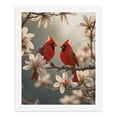 thumbnail image 5 of Paint by Numbers Kit for Adults, Red Birds Magnolia Blossoms Branches Paint by Numbers, Easy Paint by Numbers Kit for Adults Beginner, DIY Adult Paint by Number Kits on Canvas, 12x16in Home Decor, 5 of 7