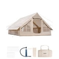thumbnail image 1 of VEVOR Inflatable Tent for Camping 5-8 Person Glamping Tent with Pump Easy Set up, 1 of 9