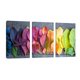 thumbnail image 1 of Cuadro Decorativo Canvas Revolution Tríptico Vertical Hojas colores Set De 3 Cuadros 25x38 cm, 1 of 5