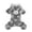Grey, variant on SPRING PARK Cat Dog Down Jacket Hoodie Coat Pet Clothes Warm Clothing for Small Dogs Winter