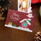 thumbnail image 5 of Adornos navideños, regalos navideños, tarjetas navideñas con sobres y pegatinas, paquete de 10 tarjetas navideñas con purpurina y sobres, tarjetas navideñas con Papá Noel y muñeco de nieve., 5 of 6