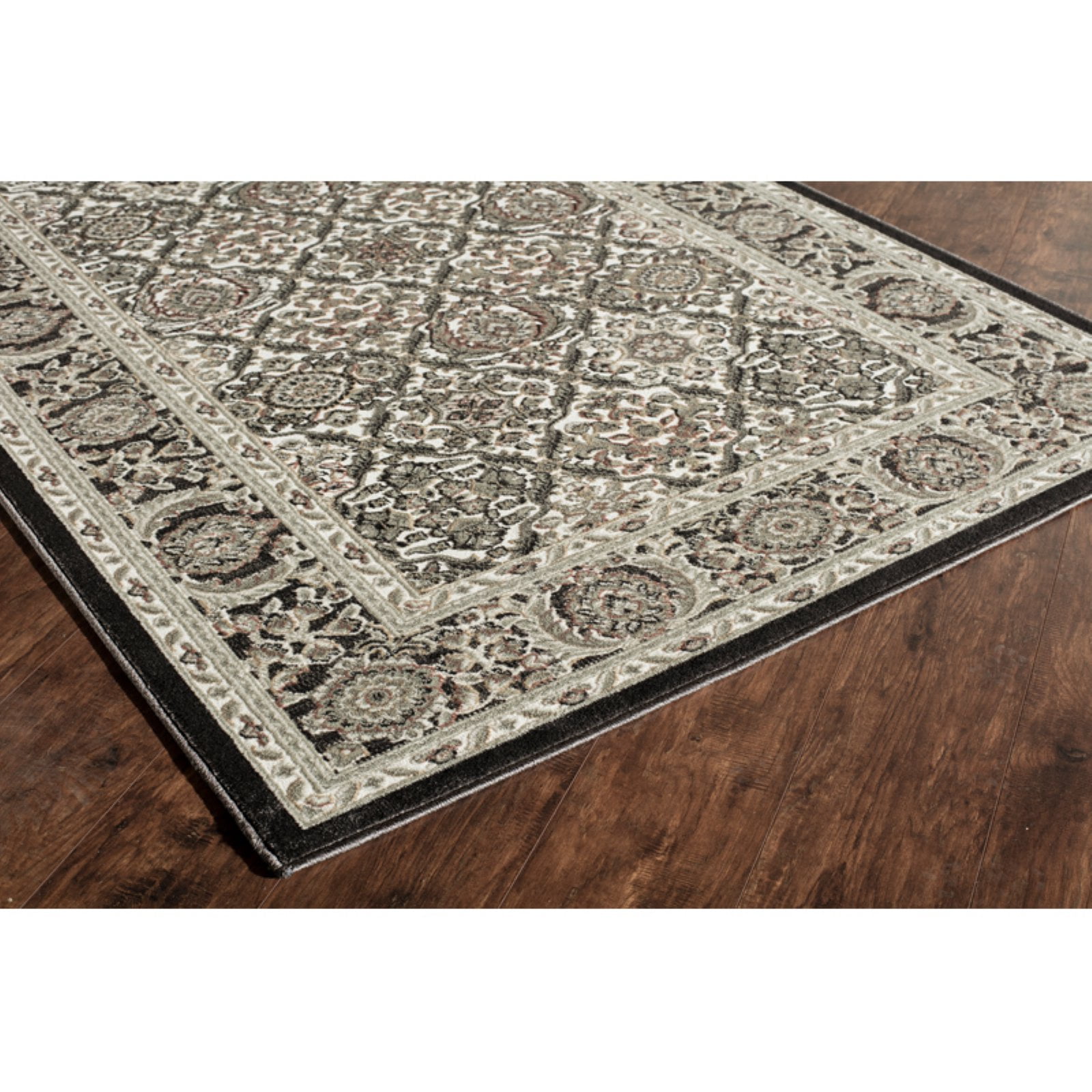 Rugs America Riviera 2'2" x 8' Rug in Black