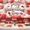 thumbnail image 4 of zhangmingg Happy Valentine's Day Party Decoration Banner Curtain for Festive Celebration and, 4 of 4