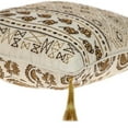 thumbnail image 5 of Parkland Collection Marjoram Transitional Beige & Gold Throw Pillow, 5 of 7