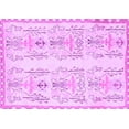 thumbnail image 1 of Ahgly Company Indoor Rectangle Abstract Purple Modern Area Rugs, 4' x 6', 1 of 4