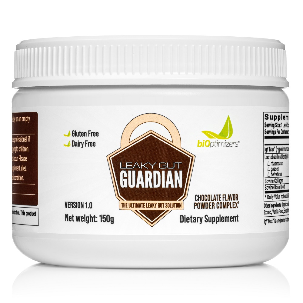 Leaky Gut Guardian By Bioptimizers Leaky Gut Repair Powder Chocolate 150g Walmart Com Walmart Com