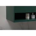 thumbnail image 6 of 48 inch single bathroom vanity in green with backsplash, 6 of 9