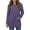 Purple, variant on Lightweight Sweaters for Women Round Neck Long Sleeved Solid Color Pullover Fall Outfits Clothes,Beige,L