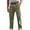 Army Green, variant on Titcea Cargo Pants for Men Solid Color Straight Muti Pockets Work Pants Loose Casual Outdoor Hiking Pants for All Season, S-4XL