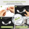 thumbnail image 4 of Safety Locks 6 Drawer Latches 6 Furniture Straps Suitable for Baby and Pet Proofing, 4 of 8