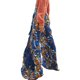thumbnail image 2 of SAYOO Boho pantalones de pierna ancha femeninos cintura alta cintura floral cintura Palacio pantalones sueltos pantalones hippie playa pantalones SAYOO moda, 2 of 3