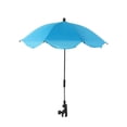 thumbnail image 1 of Sombrilla para cochecito, sombrilla plegable de moda, fácil de instalar, con abrazadera para carrito, para viajes, niños y exteriores. azul, 1 of 8