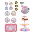 thumbnail image 3 of KAKOWELY 1 Set Tea Set Plaything Simulation Tea Set Toy Unicorn Tinplate Tea Set Dessert Tower Toy,9.45"X6.3"X0.47", 3 of 5