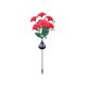 thumbnail image 2 of Lámpara de tierra LED Solar Silk 7 Carnation | Luz de estaca de jardín de patio al aire libre | Decoración de jardín de plástico resistente a la intemperie | Iluminación de caminos florales con, 2 of 6