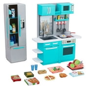 My Life As Full Kitchen Playset with Light & Sound for 18 Doll, Turquoise, Ages 5+