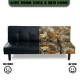 thumbnail image 4 of Yuyamidu Camo Futon Cover Armless Sofa Covers Hunting Armless Futon Bed Cover with Elastic Edge Easy to Install Rv Jackknife Sofa Covers Gift for Friends, 4 of 8