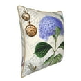 thumbnail image 2 of Kll Vintage Flower Decorative Throw Pillow Covers Velvet Soft For Couch Sofa Bedroom Living Room Outdoor -20"X20", 2 of 8