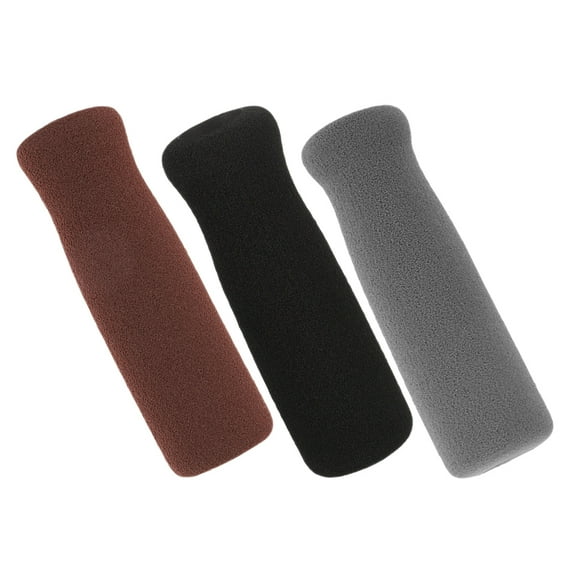 Beaupretty Nonslip Cane Handle Grip Replacement Multi-Color Nitrile Rubber Thicken Support for Home 3Pcs
