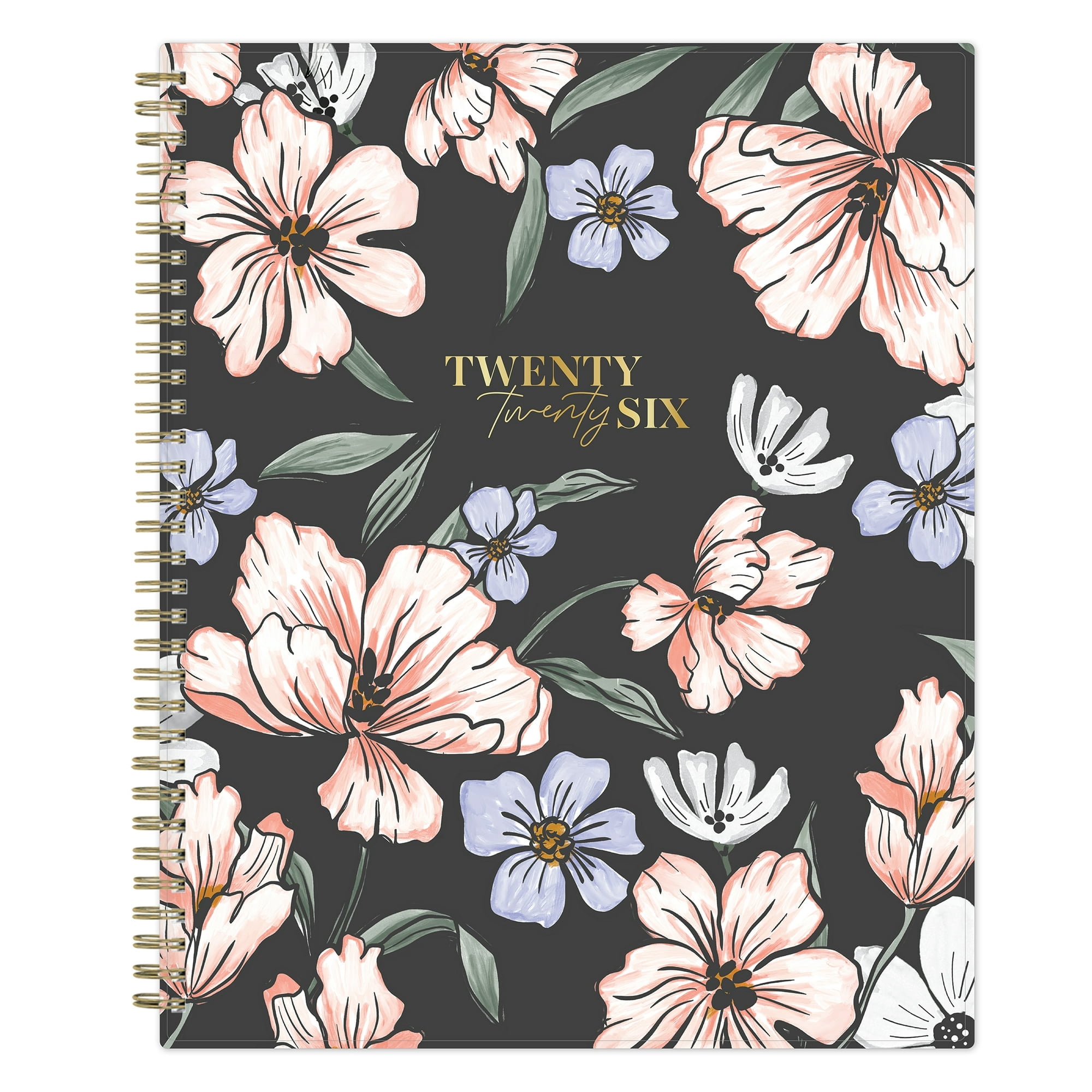Bossbabe for Blue Sky Monthly Weekly Large Planner (8.5" x 11") Maria Dark 15-Month October 2025 - December 2026