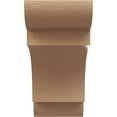 thumbnail image 2 of 5"W x 10"D x 10"H Classic New Brighton Rough Cedar Woodgrain TimberThane Corbel, Primed Tan, 2 of 6