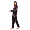 thumbnail image 5 of Bullpiano Matching Family Pajamas Sets Holiday Halloween Hooded One-Piece PJS Family Skeleton Jumpsuit, 5 of 9