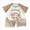 A77-Brown, variant on Toddler Boy Summer Clothes Cartoon Prints Short Sleeve T Shirt Tops Shorts Cotton Outfit Kids 2Pcs Set 6-12 Months 12-24 Months 2t 3t 4t 5t 6t 7t 8t 9t Children 6-12 Months