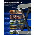 thumbnail image 4 of Elevador de motocicletas Orion Motor Tech, 500 kg, Scissor Jack, color gris, 4 of 8