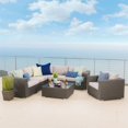 thumbnail image 4 of Santa Rosa 6 Seater Sectional Sofa Set with Aluminum Frame/Silver Grey Cushion, 4 of 13