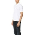 thumbnail image 3 of Lacoste Short Sleeve Jersey Interlock Regular Fit Mens Polos Size XL, Color: White, 3 of 5