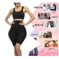thumbnail image 6 of BIMEI Seamless Padded Underwear for Women Hip Enhancer Shapewear Shorts Tummy Control Panties Butt Pads for Bigger Butt,Black,3XL, 6 of 7