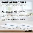 thumbnail image 4 of Zeppoli, 15 Pack, Classic White Kitchen Towels, Natural Cotton Dish Towels, Wash Cloths, Flour Sack Towels, 4 of 7