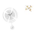 thumbnail image 1 of Reloj acrílico con forma de pájaro, silencioso y ligero, para colgar en la pared, con números arábigos , ideal para cocina, estudio, casa de ca, 1 of 8