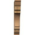 thumbnail image 4 of Ekena Millwork 6"W x 26"D x 38"H Olympic Traditional Rough Sawn Bracket, Western Red Cedar, 4 of 13