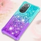 thumbnail image 4 of Funda para Motorola Edge 30 Pro Transparente con Brillos Carcasa Protectora Antigolpes con Glitter Brillante, 4 of 5