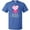 Royal Blue, variant on Inktastic Sweetheart-Valentine lollipop T-Shirt