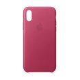 thumbnail image 1 of Funda para teléfono Apple iPhone X de piel rosa fucsia, 1 of 1