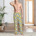 thumbnail image 4 of Salouo Colorful Rubber Duck 1 Print Pajama Pants for Men, Lounge Pants Elastic Waistband Casual Men's sleepwear Loungewear Sleep Pajama Pant -Large, 4 of 7