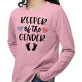 thumbnail image 2 of Keeper of the Gender Long Sleeve Shirt Unisex Medium Pink, 2 of 5