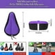 thumbnail image 2 of Kids Gel Bike Seat Cushion Cover, 9'x6' Breathable & Extra Soft Memory Foam Bicycle Saddle PadPurple, 2 of 4