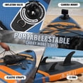thumbnail image 2 of Genreen 11ft Stylish Inflatable Stand Up Paddle Board (SUP), Fishing Paddle Board with All Accessories for All Skill Levels, 2 of 8