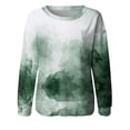 thumbnail image 4 of Pntutb Mujer Cuello Redondo Moda Casual Manga Larga Estampado Sudadera tops Blusa Pntutb Pntutb-7195, 4 of 4