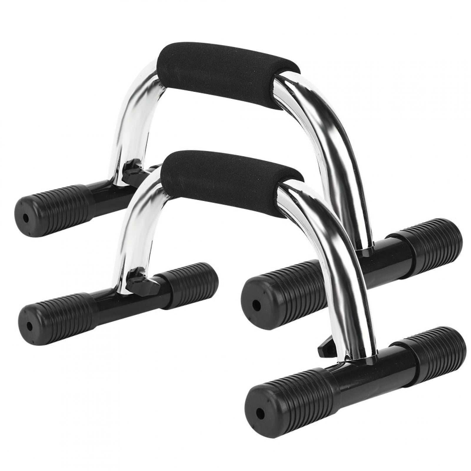Details about   1 Pair Steel Push up Bars Chest Muscle Pushup Stands with Foam Grips Black 