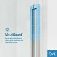 thumbnail image 6 of OVE Decors Bel Soft-Close Satin Nickel 48" Frameless Sliding Soft Close Shower Door, 6 of 19